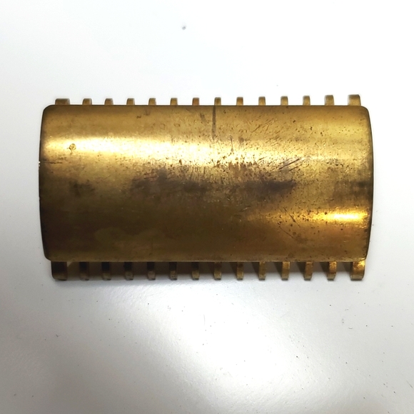 Vintage Gillette shaving kit alligator look brown case - Picture 15 of 16